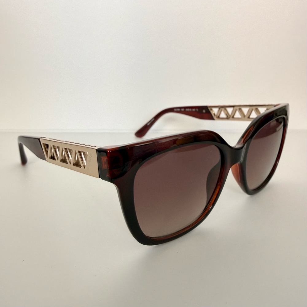 NEW!!! Guess women brown sunglasses GU7691 52F Authentic - Picture 3 of 6